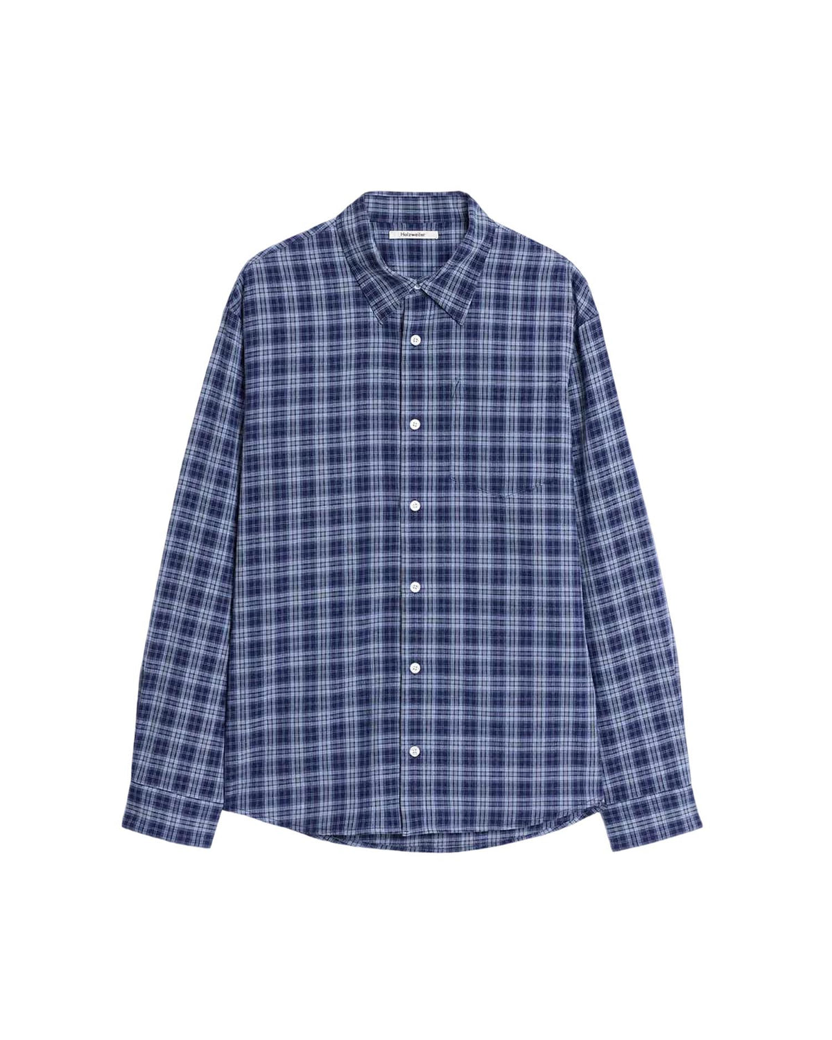 Fjord Check Shirt Blå