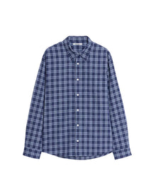 Fjord Check Shirt Blå