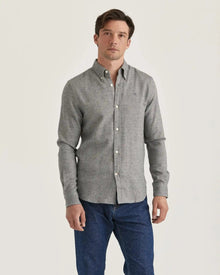 Morris Stockholm Flannel Donegal Shirt - Mandy