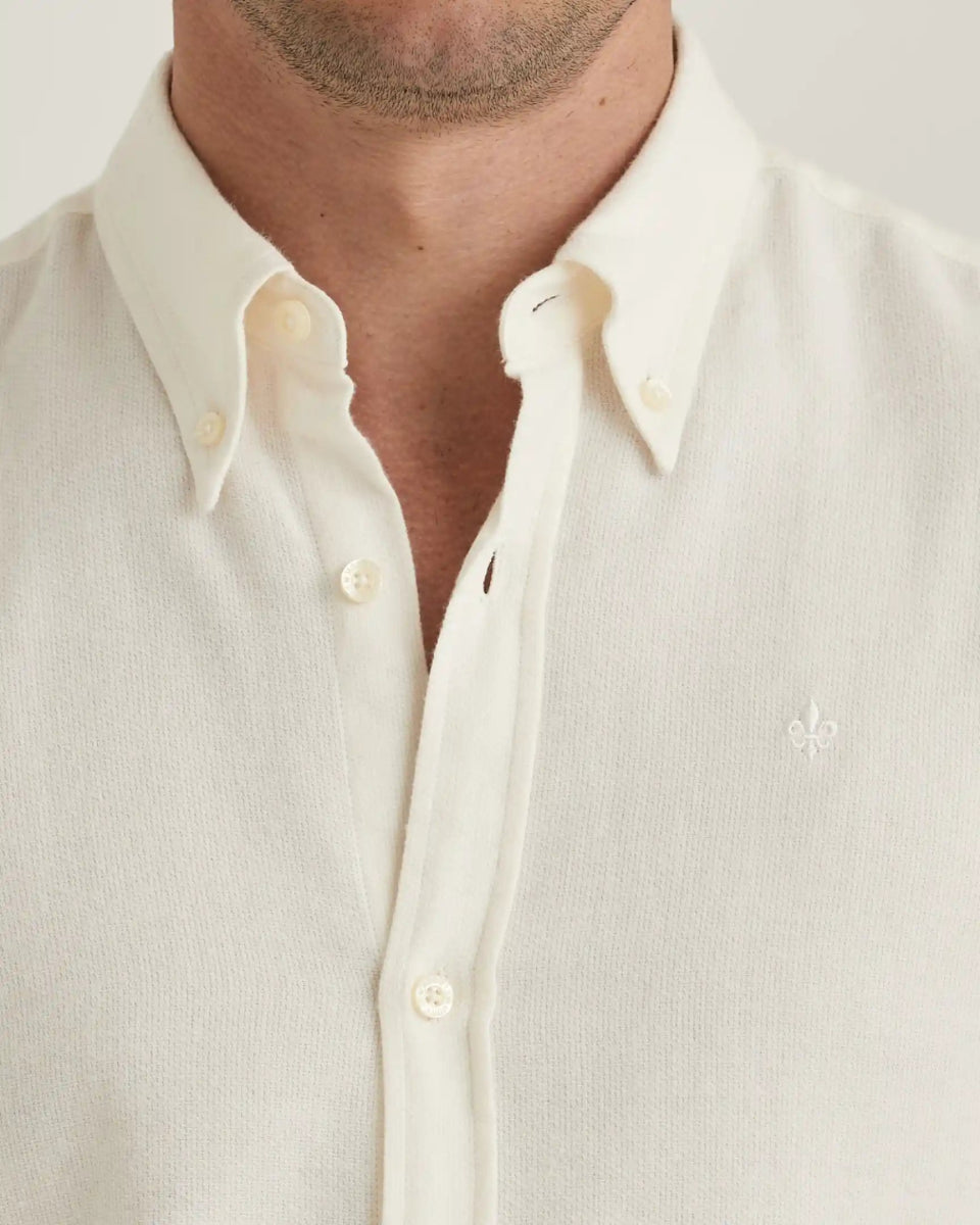 Morris Stockholm Flannel Donegal Shirt - Slim Fit - Mandy