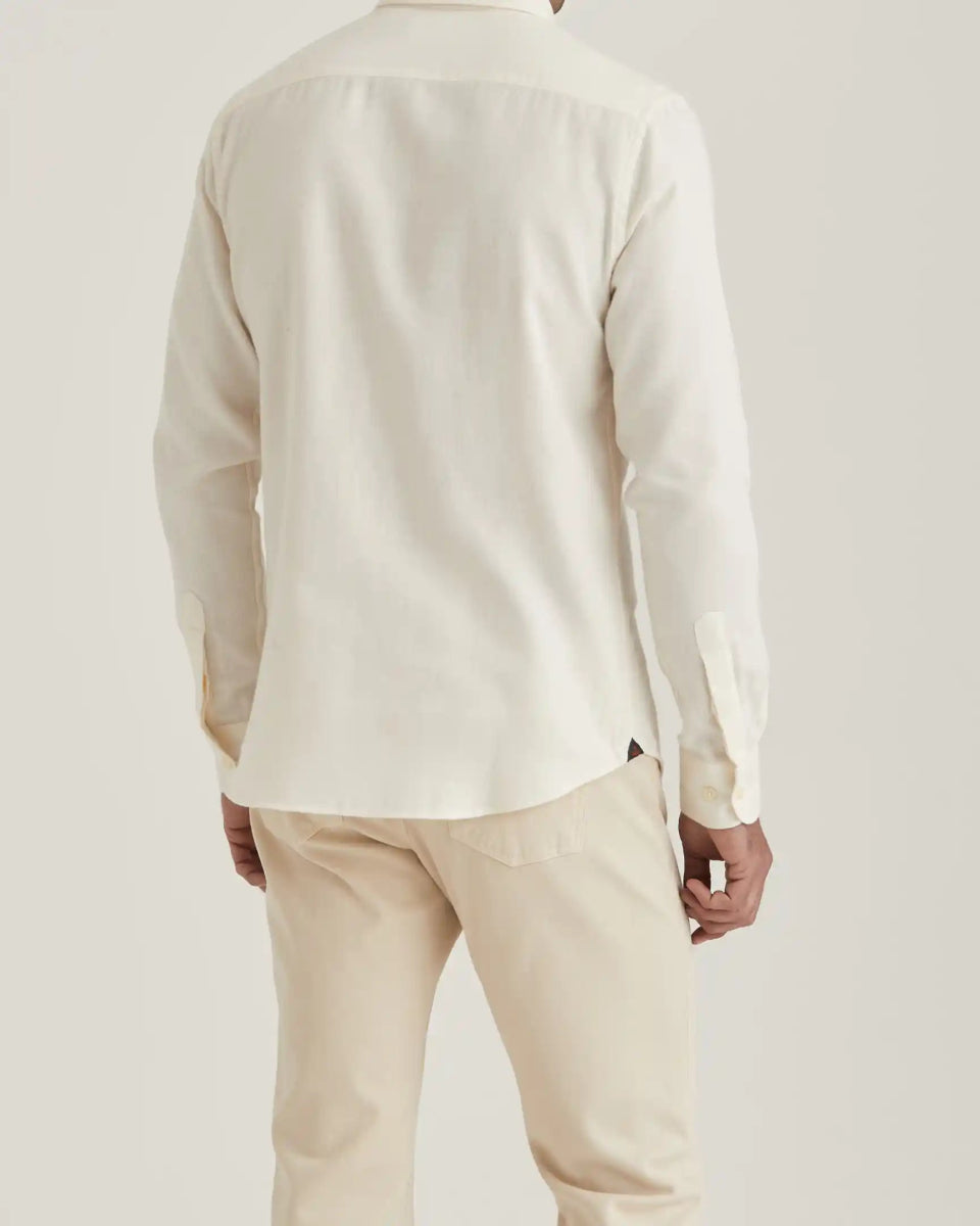Morris Stockholm Flannel Donegal Shirt - Slim Fit - Mandy