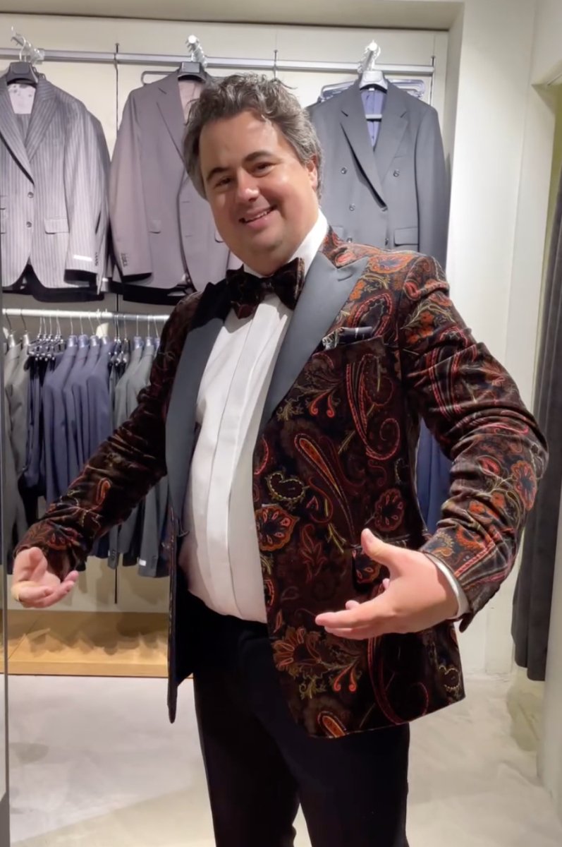 Oscar Jacobson Frampton Blazer - Mandy