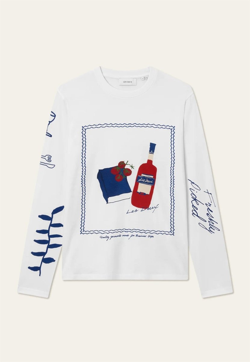 Les Deux Freshly Picked LS T - Shirt - Mandy
