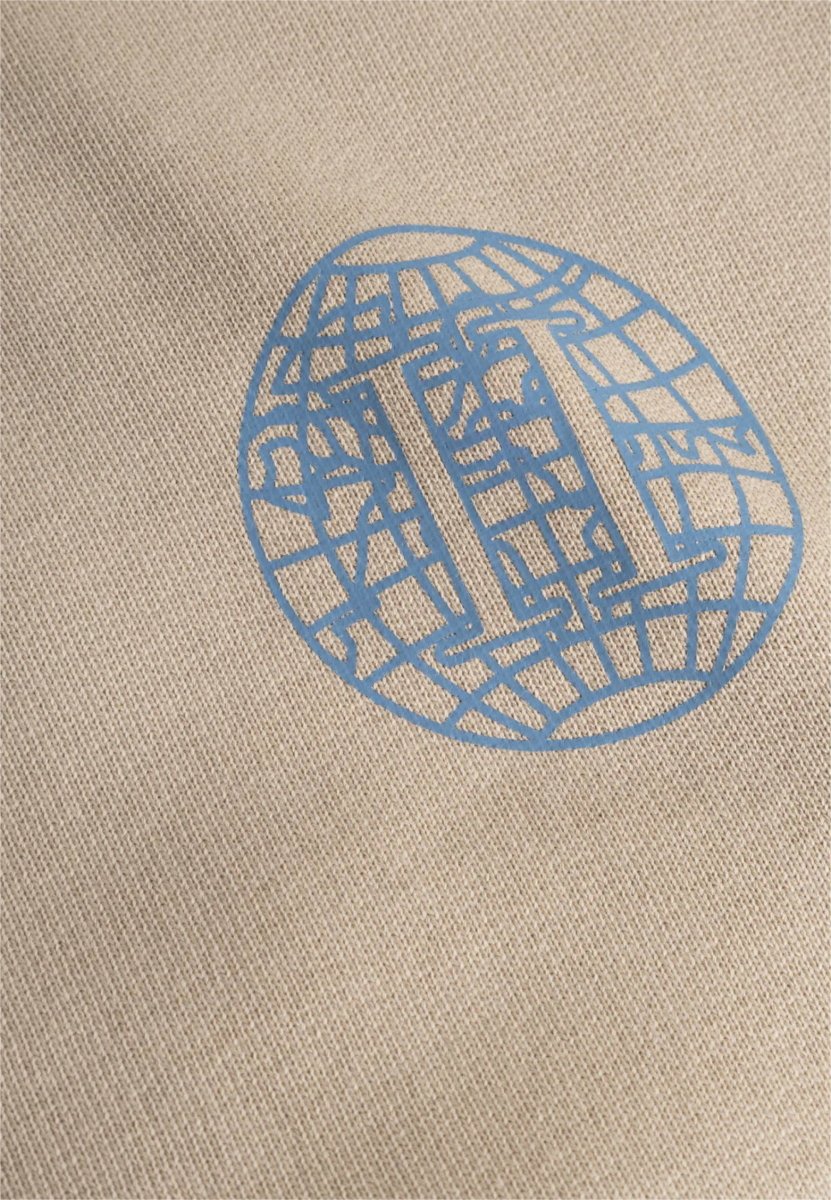 Les Deux Globe Zipper Hoodie - Mandy