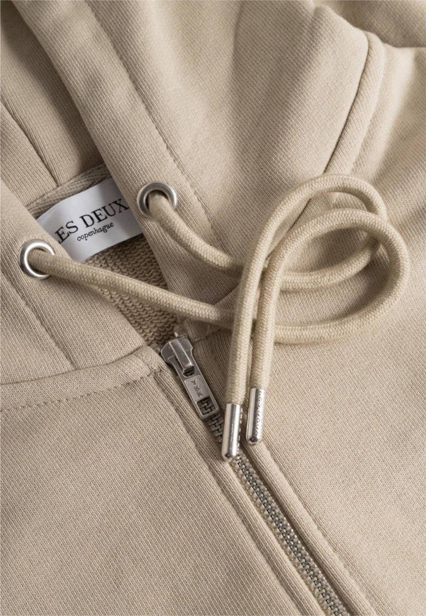 Les Deux Globe Zipper Hoodie - Mandy