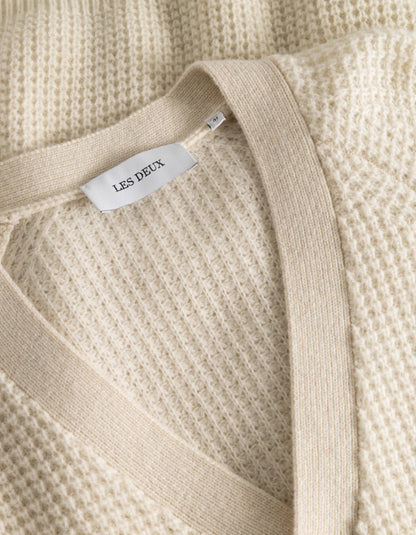 Les Deux Grady Waffel Cardigan - Mandy