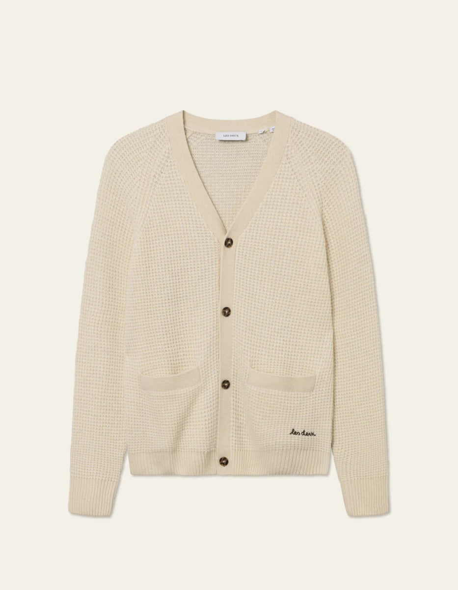 Les Deux Grady Waffel Cardigan - Mandy