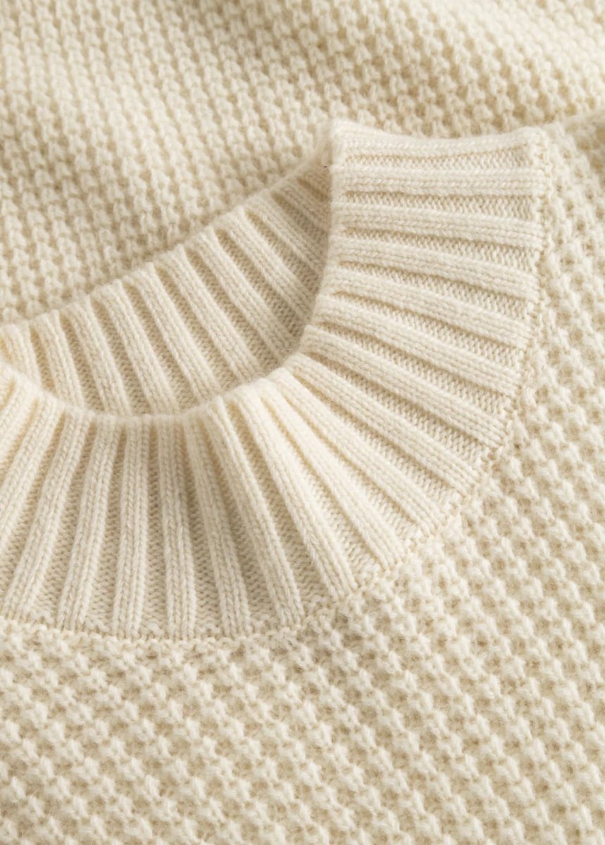 Les Deux Grady Waffle Mockneck - Mandy
