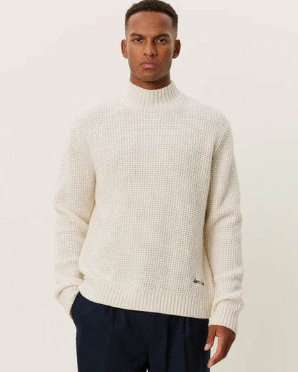 Les Deux Grady Waffle Mockneck - Mandy