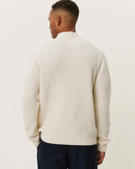 Les Deux Grady Waffle Mockneck - Mandy