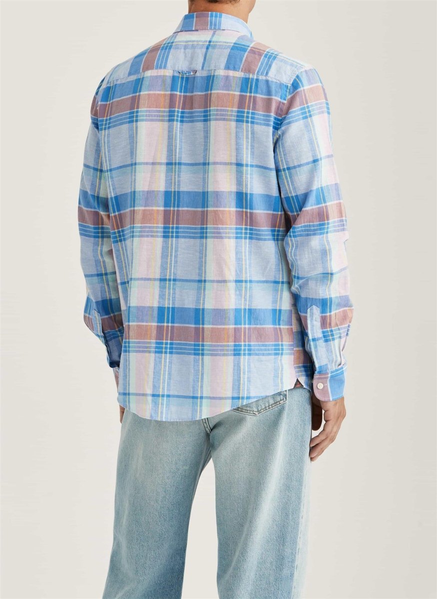 Morris Stockholm Happy linen check - Ruter - Mandy