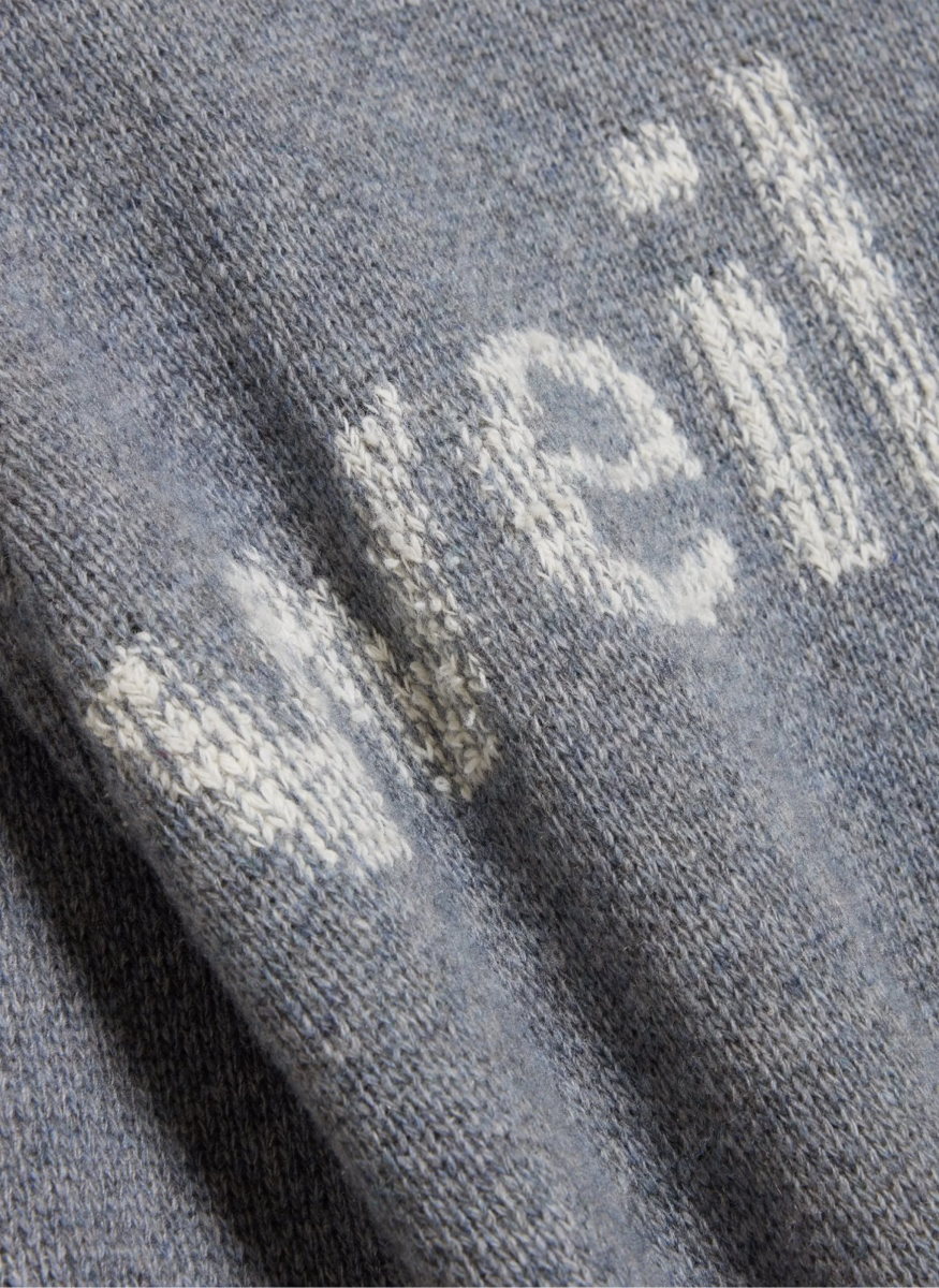 Holzweiler Haza Logo Crew Grey Mix - Mandy