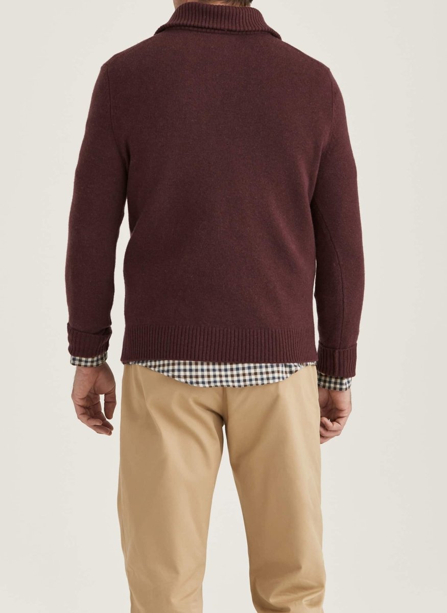 Morris Stockholm Hertford Half Zip - Mandy