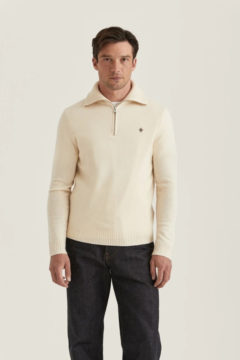 Morris Stockholm Hertford Half Zip - Mandy