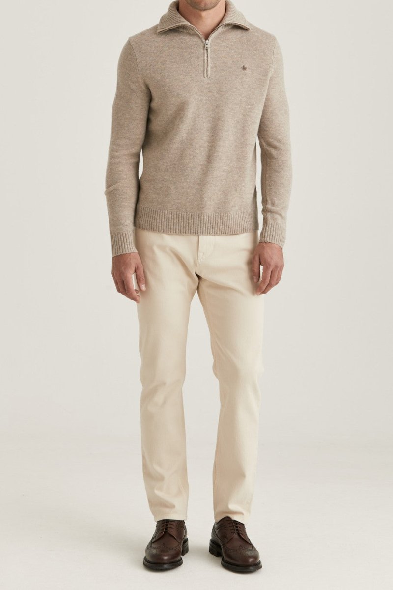 Morris Stockholm Hertford Half Zip - Mandy