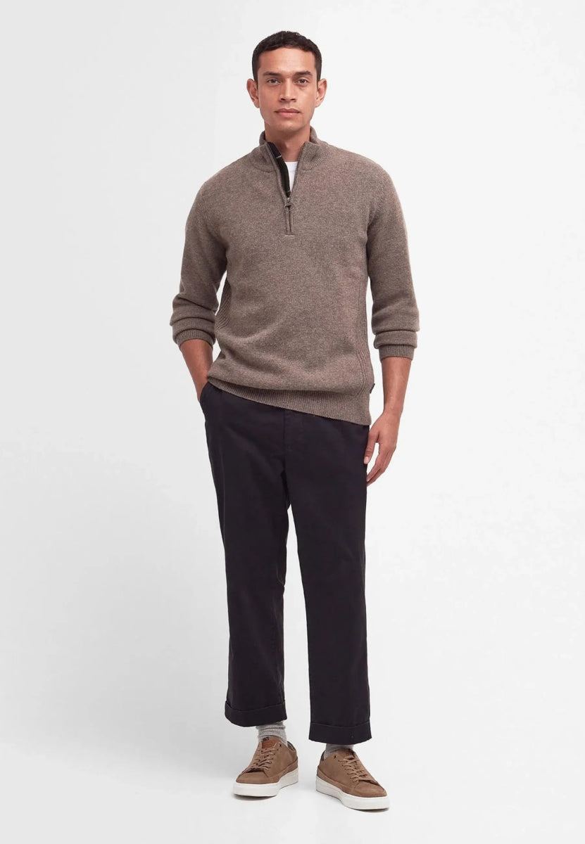 Barbour Holden Half Zip Sweater - Mandy