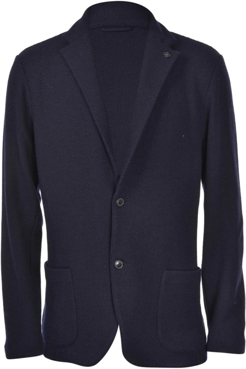 Gran Sasso Honeycomb Merinos Wool Knit Jacket - Mandy
