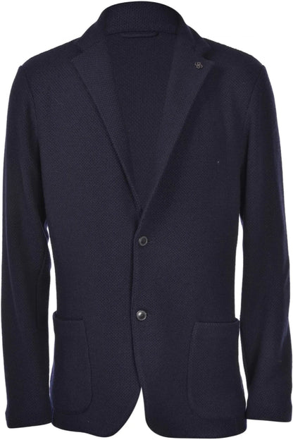 Gran Sasso Honeycomb Merinos Wool Knit Jacket - Mandy