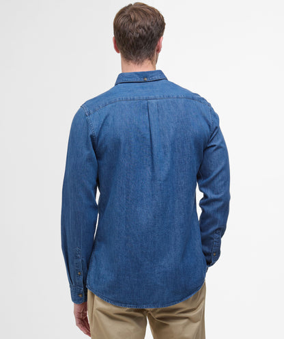 Denim Crest Tailored Long-Sleeved Shirt