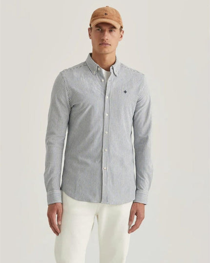 Morris Stockholm Ivory bd striped jersey - Mandy