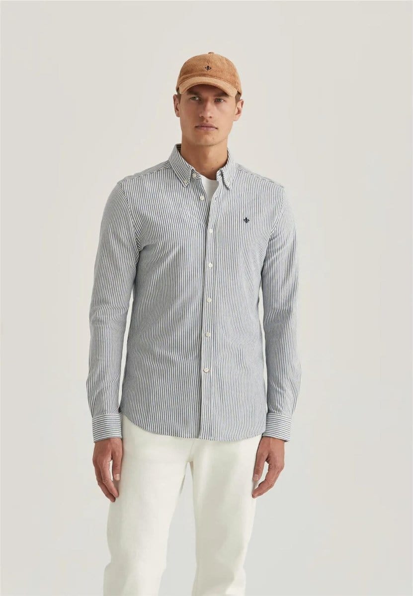 Morris Stockholm Ivory bd striped jersey - Mandy