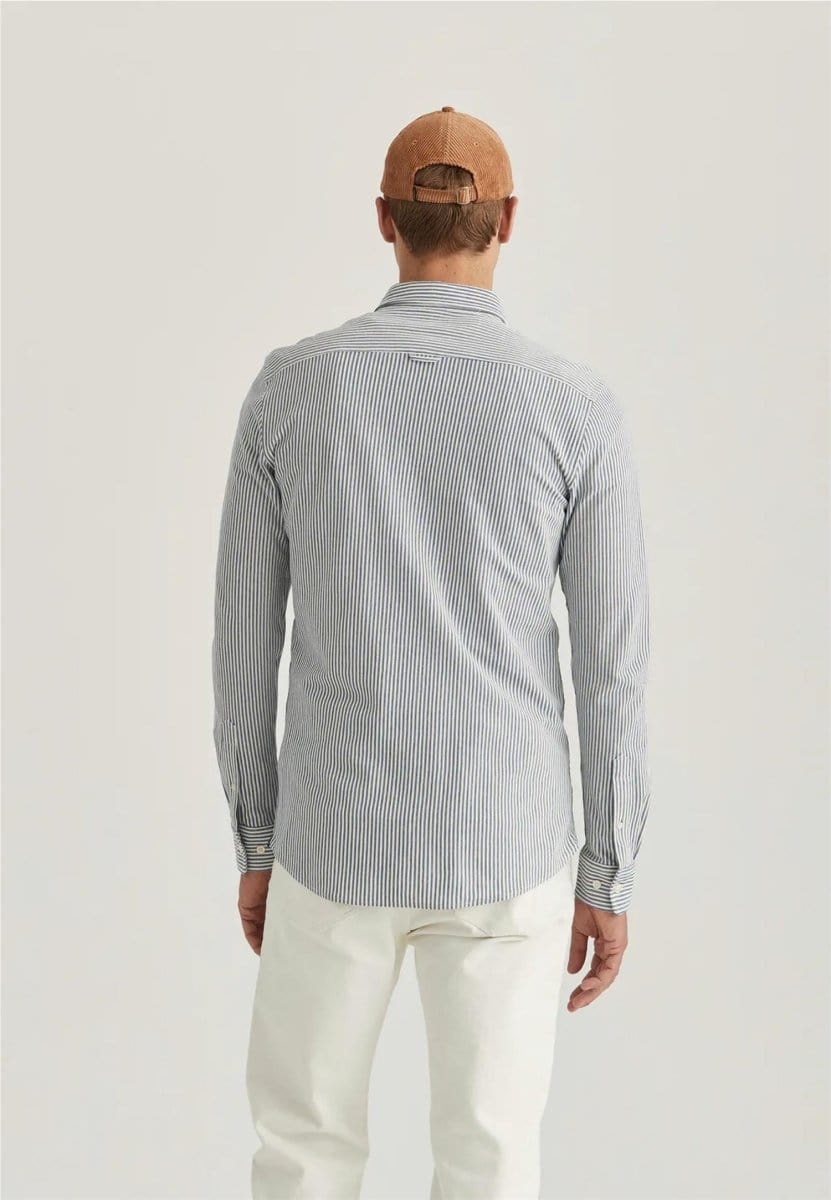 Morris Stockholm Ivory bd striped jersey - Mandy