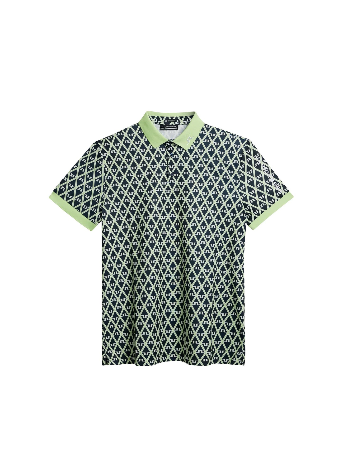 J.Lindeberg T-skjorte Tour tech reg fit print polo