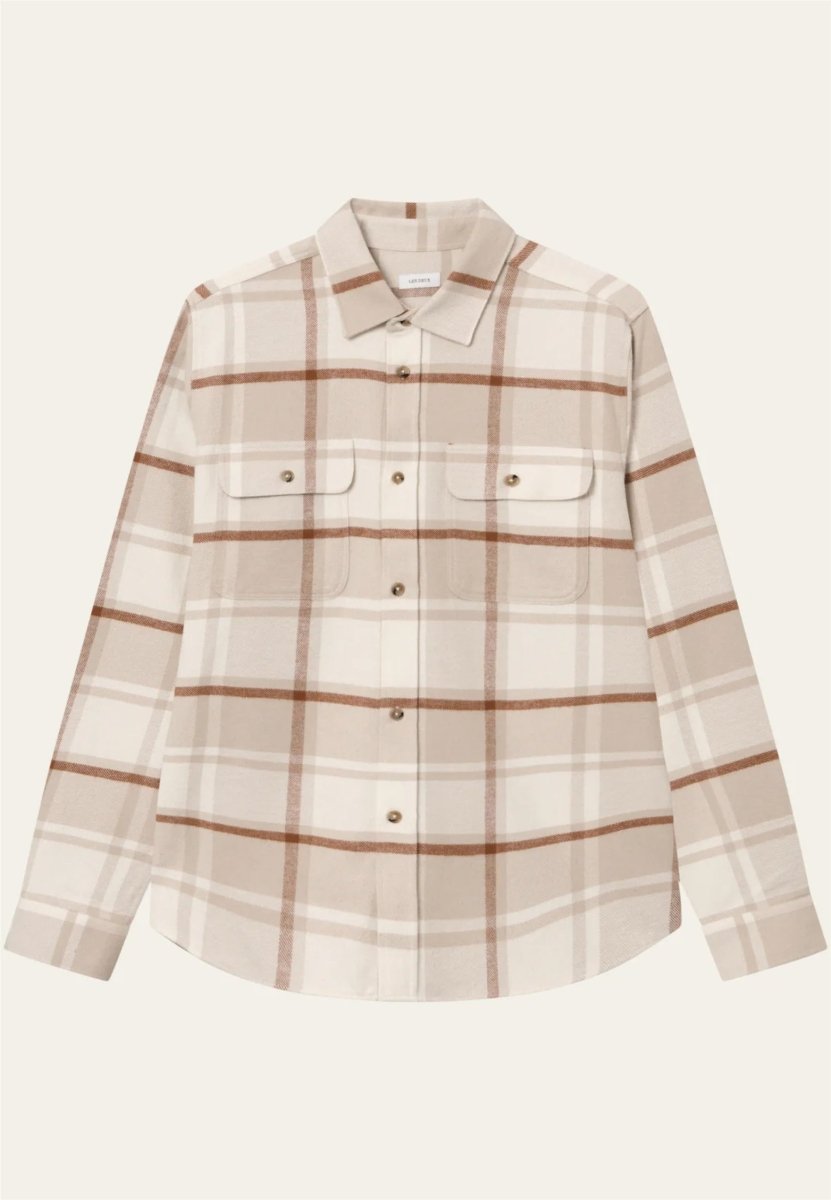 Les Deux Joseph Check Overshirt - Mandy