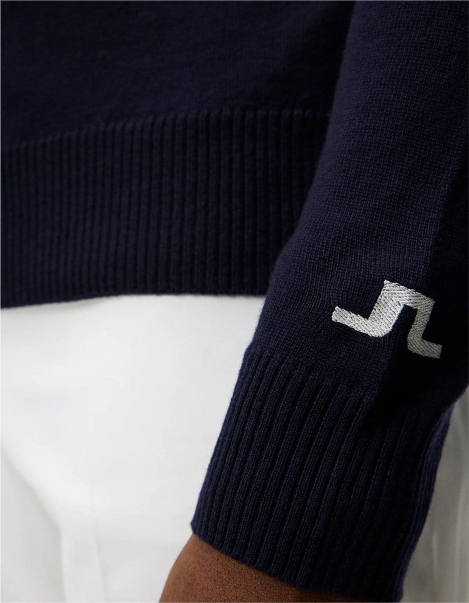 J.Lindeberg Kian Zipped Golf Sweater - Mandy