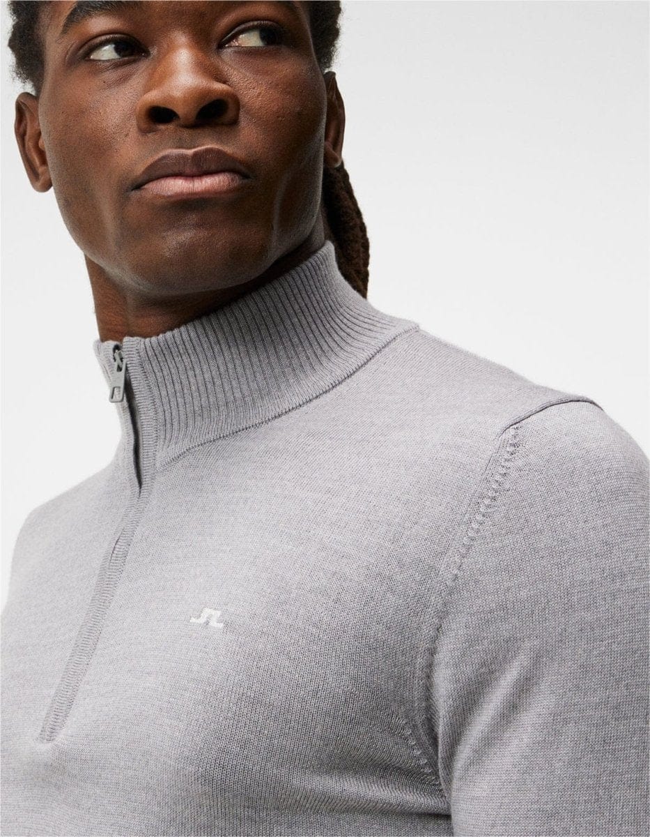 J.Lindeberg Kian Zipped Golf Sweater - Mandy
