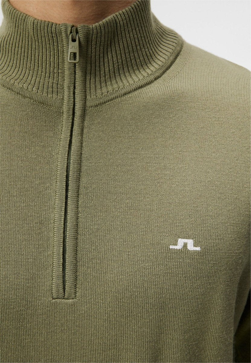 J.Lindeberg Kian Zipped Sweater - Mandy