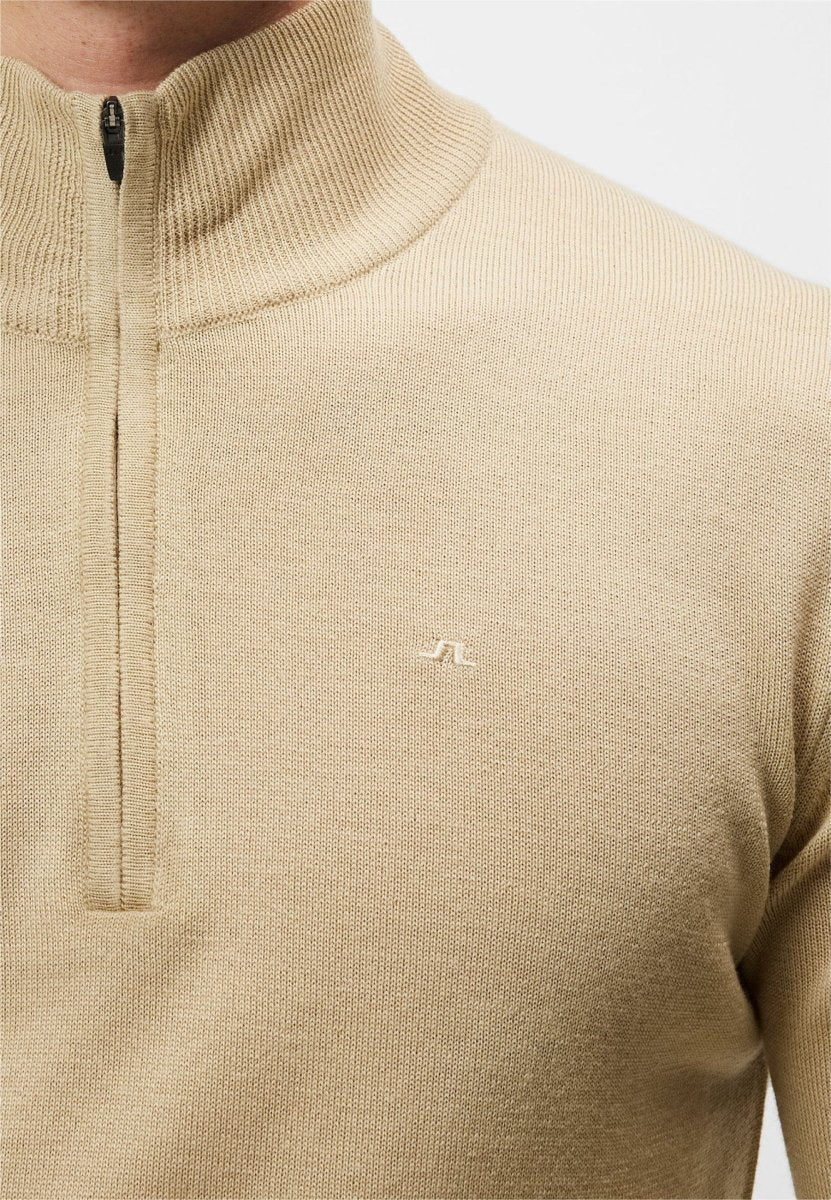 J.Lindeberg Kian Zipped Sweater - Mandy