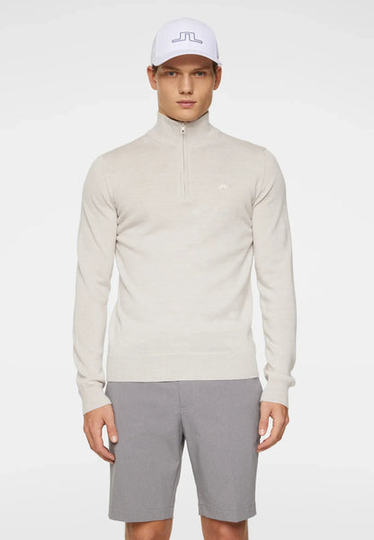 J.Lindeberg Kian Zipped Sweater - Mandy