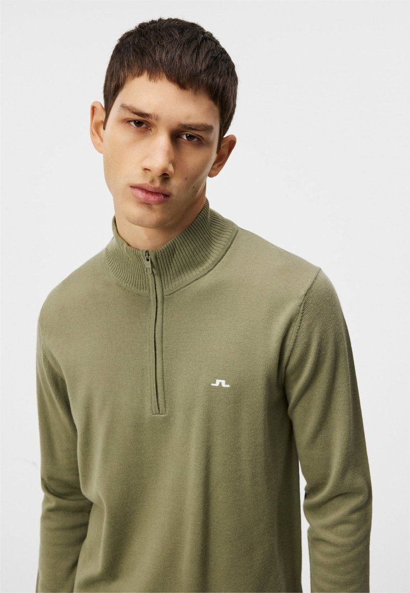 J.Lindeberg Kian Zipped Sweater - Mandy