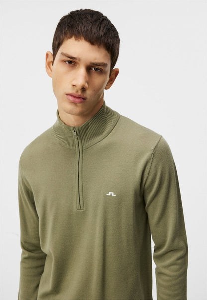 J.Lindeberg Kian Zipped Sweater - Mandy