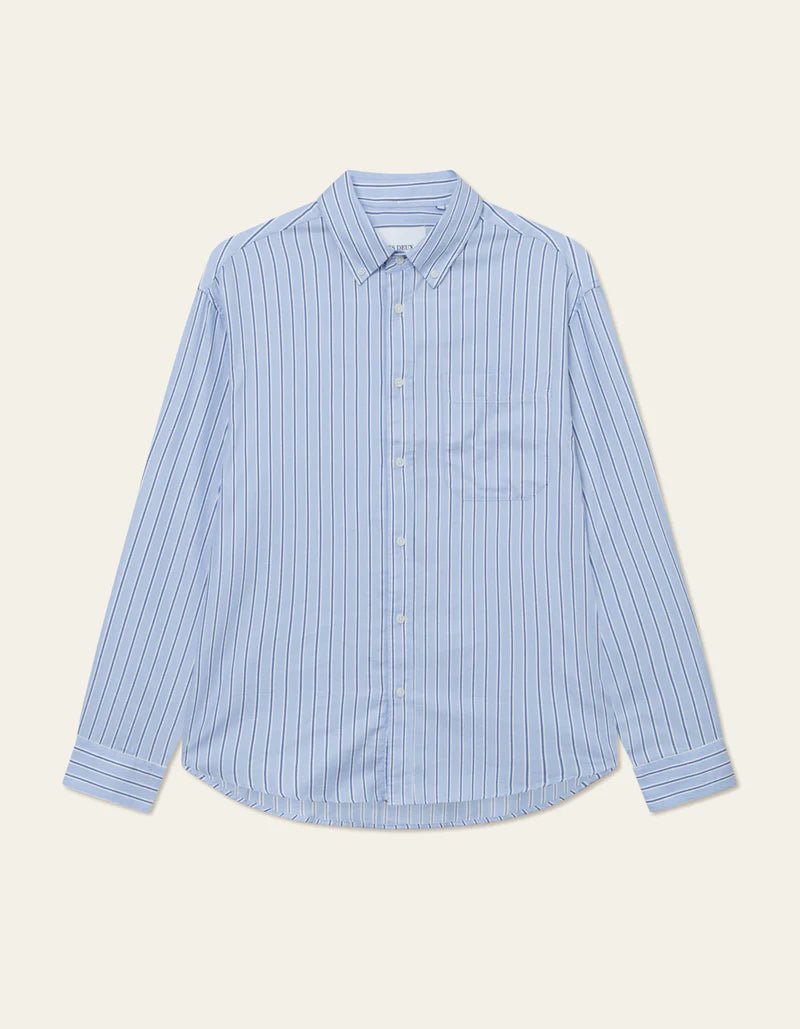 Les Deux Kolton Herringbone Poplin - Mandy
