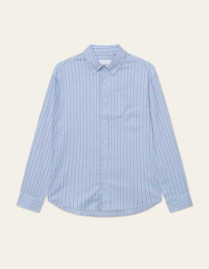 Les Deux Kolton Herringbone Poplin - Mandy