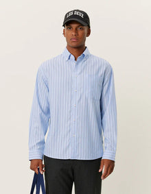 Les Deux Kolton Herringbone Poplin - Mandy