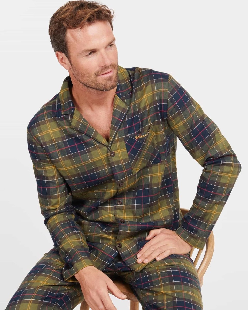 Barbour Laith Tartan Pyjama Set - Mandy