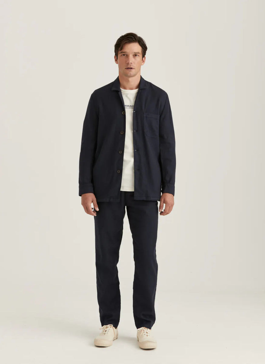 Morris Stockholm Linen Shirt Jacket - Mandy