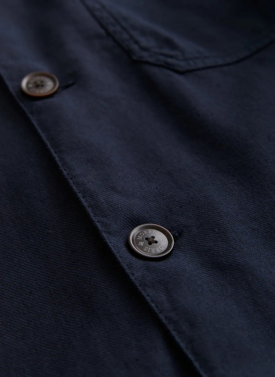Morris Stockholm Linen Shirt Jacket - Mandy