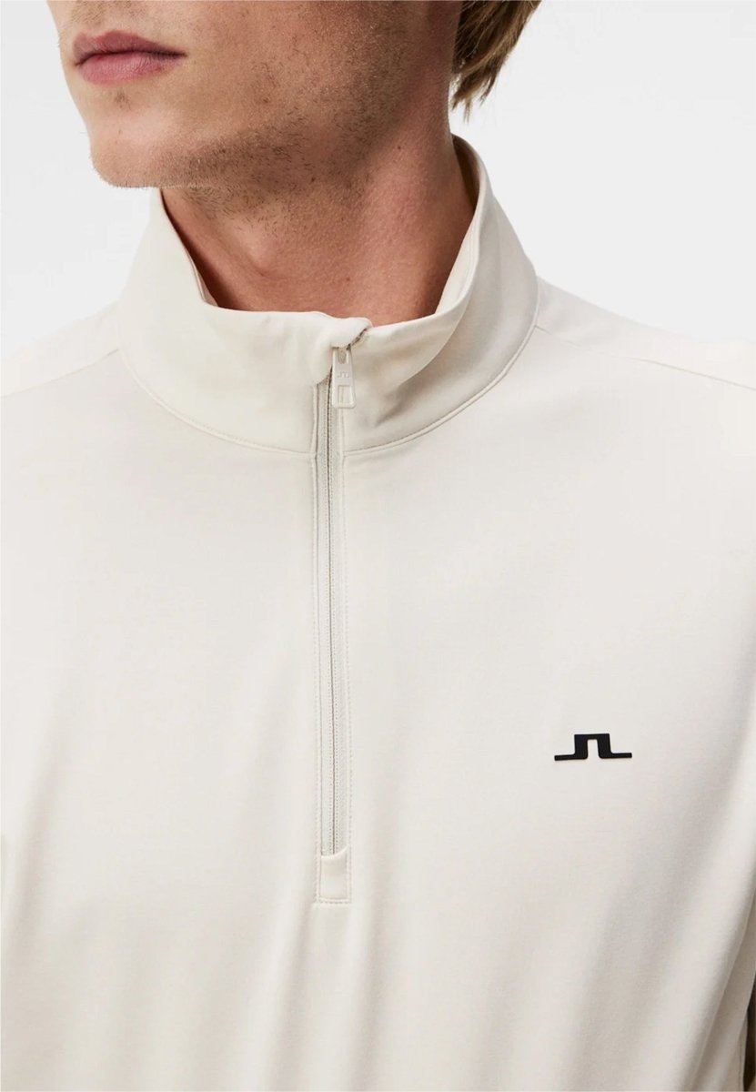 J.Lindeberg Luke Quarter Zip Mid Layer - Mandy