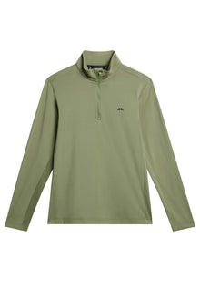 J.Lindeberg Luke Quarter Zip Mid Layer - Mandy