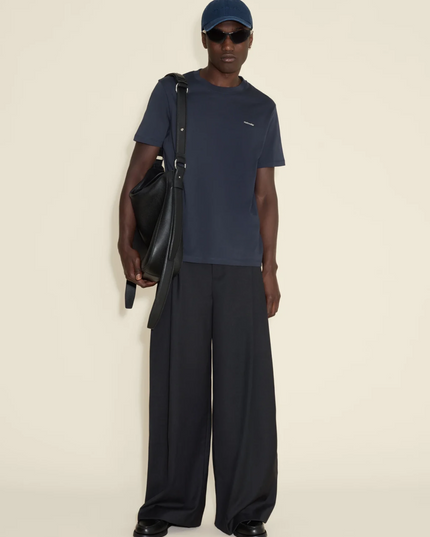 Holzweiler M Regular Tee Dk. Navy - Mandy