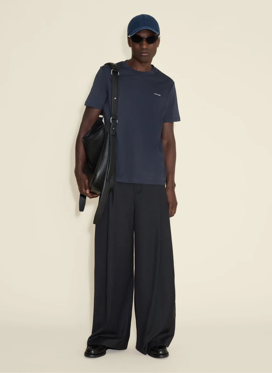 Holzweiler M Regular Tee Dk. Navy - Mandy