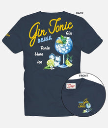Tshirt man Drink Gin