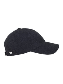 Legacy Structured Wool Caps - Jade Black