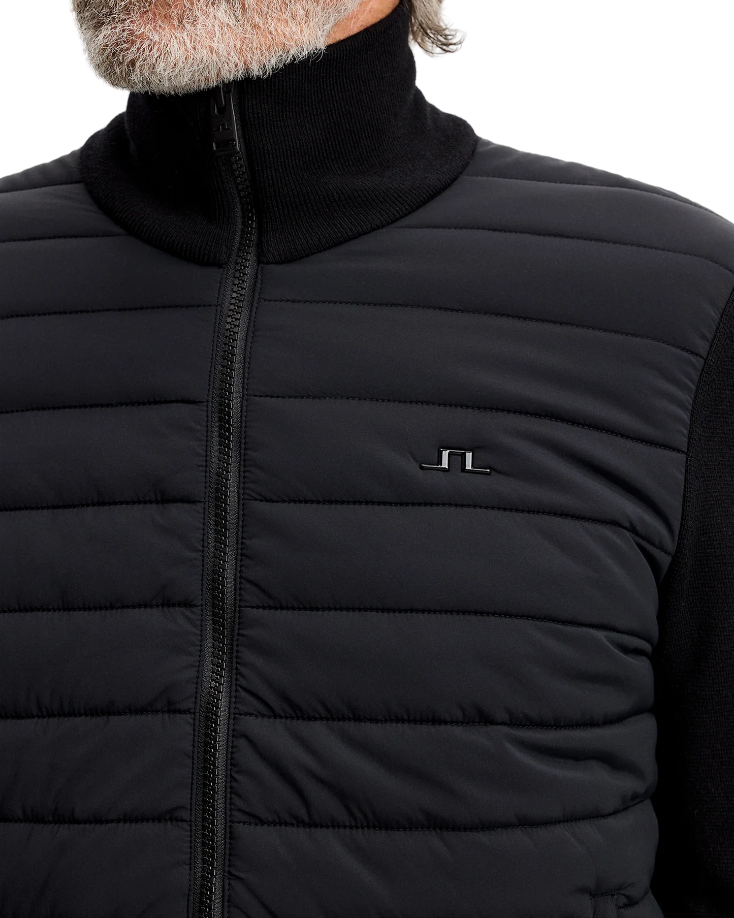 Boen Knit Hybrid Jacket Black