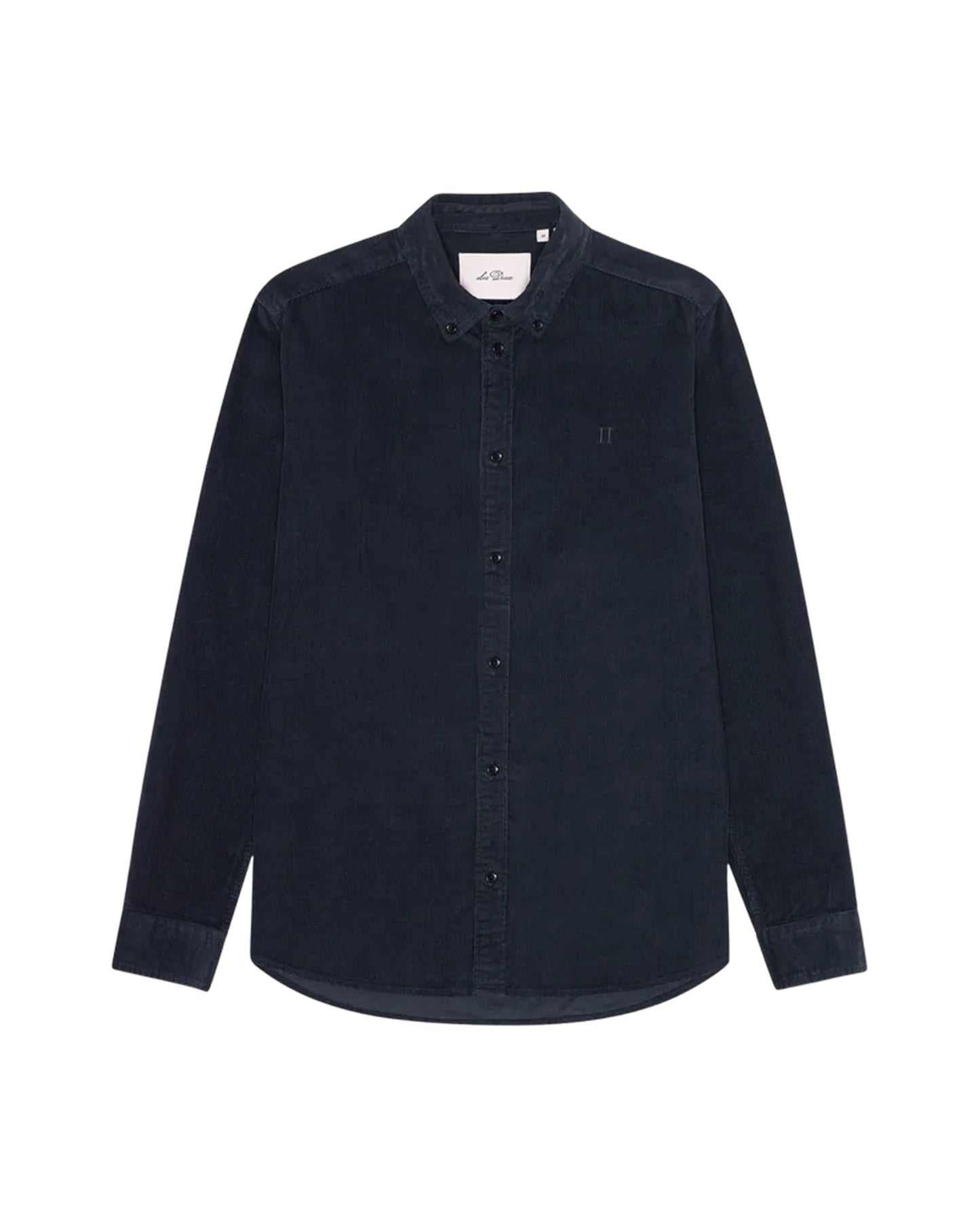 Pinwale Corduroy Shirt Dark Navy Blue