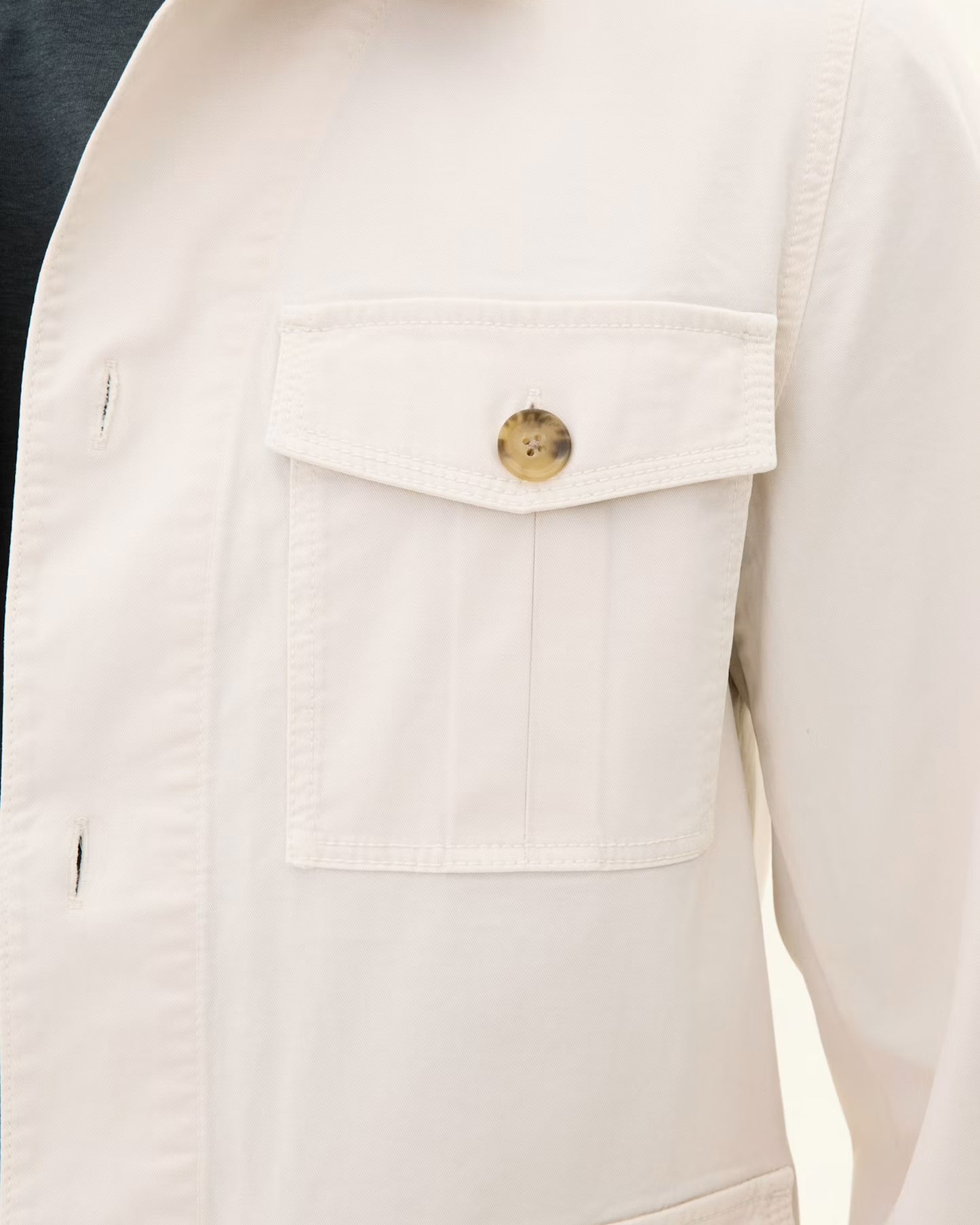 Oscar Jacobson Safari Shirt – White